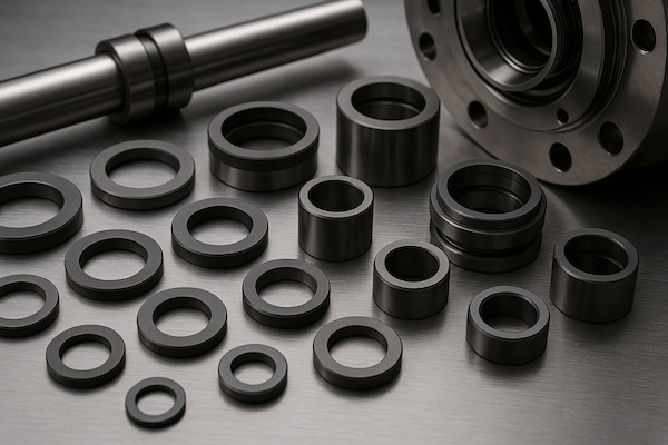 Tungsten Carbide Components for Sealing Equipment Applications