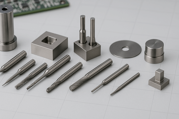 Tungsten Carbide Tools for 3C Electronics & Semiconductors Industry