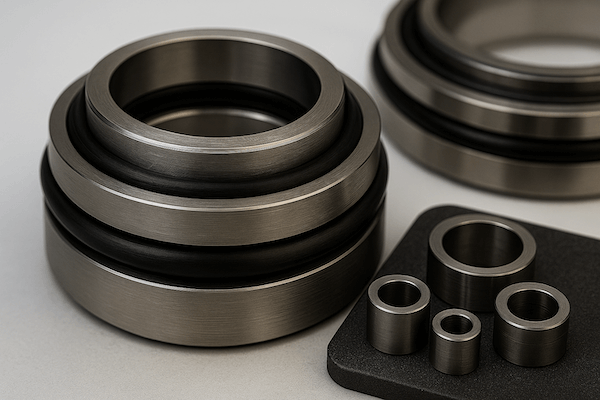 tungsten carbide seal rings and O-rings