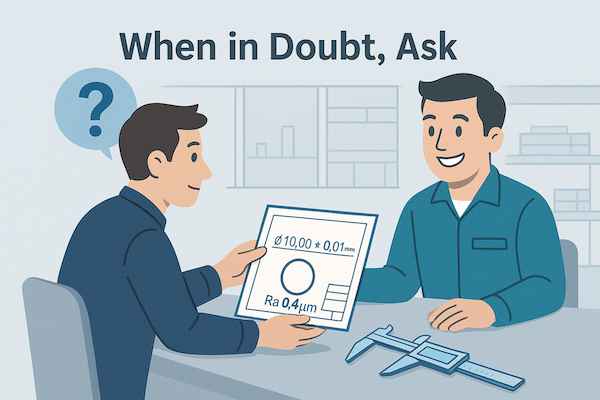 When in Doubt, Ask