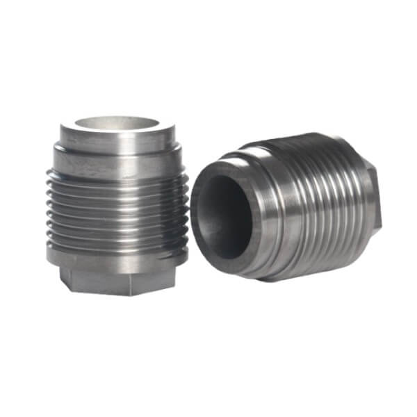 tungsten carbide nozzle with thread