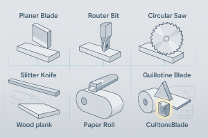 Common Applications of carbide tools in Wood and Paper Industries