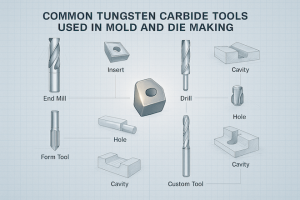 Common Tungsten Carbide Tools Used in Mold and Die Making